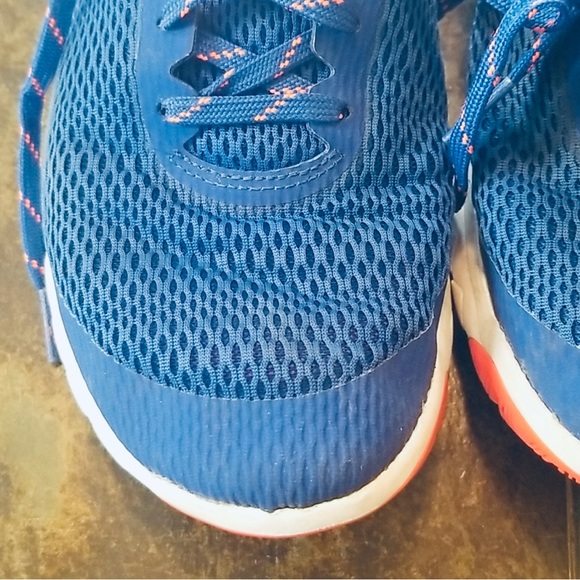 Nike Flex Experience 8.5.  Blue & Orange.  RN5 Running Shoe. Women. - Picture 3 of 10